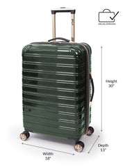 Hardside Fibertech Luggage, 2 Piece Set