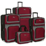 U.S. Traveler New Yorker 4-Piece Luggage Set