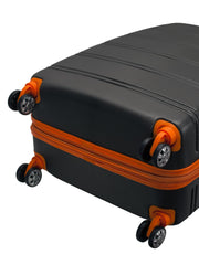Rockland Luggage Melbourne 3 Piece Hardside Luggage Set
