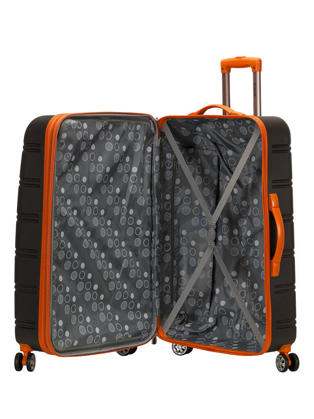 Rockland Luggage Melbourne 3 Piece Hardside Luggage Set