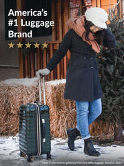 Hardside Fibertech Luggage, 2 Piece Set