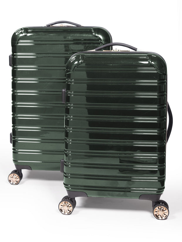 Hardside Fibertech Luggage, 2 Piece Set