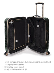 Hardside Fibertech Luggage, 2 Piece Set